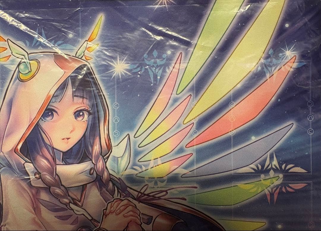 遊戯王 宣告者の神巫 未開封プレイマット　KONAMI公式品