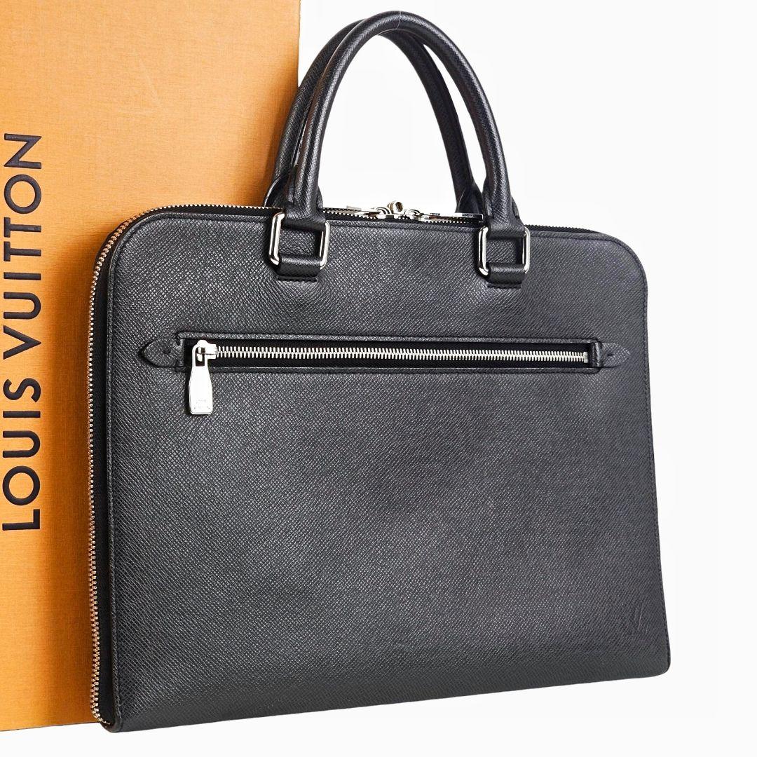 美品 ルイヴィトン ポルトドキュマンスリム ブリーフケース ビジネスバッグ