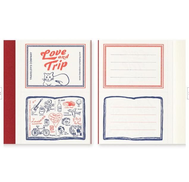 m*k様 トラベラーズノート LOVE AND TRIP パスポートサイズ