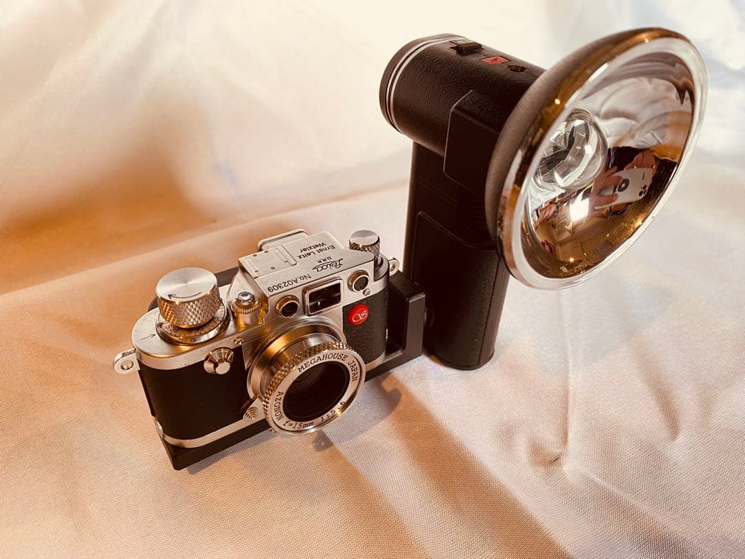 《美品》SHARAN ライカ IIIFストロボ ストラップ Leica IIIF