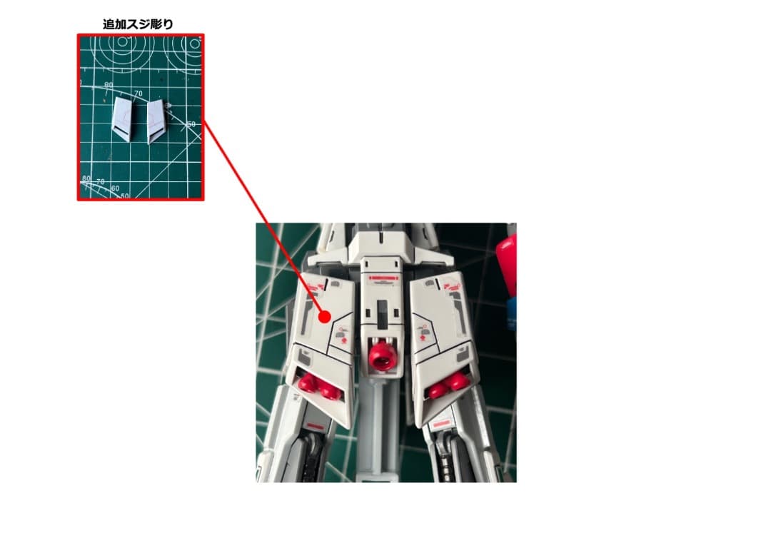 RG 1/144 ゼータガンダム Zガンダム 変形可能【改修 塗装 完成品】