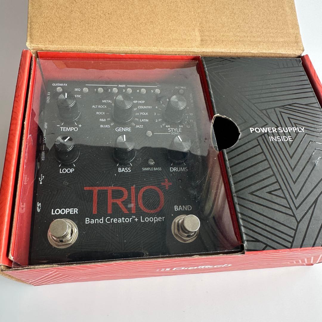 DigiTech TRIO+ Band Creator + Looper 取説付
