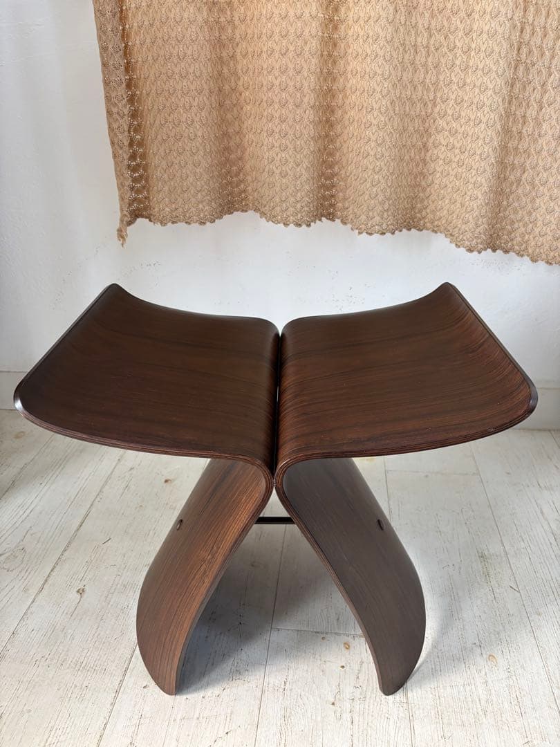 柳宗理　バタフライスツール 天童木工