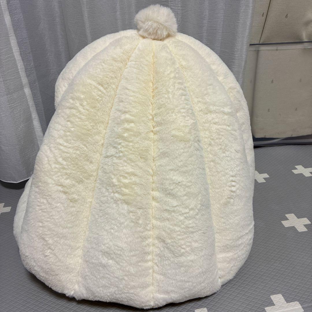 モンシェリ　ファードーム型セミクローズドファーペットハウス ペット　ベッド