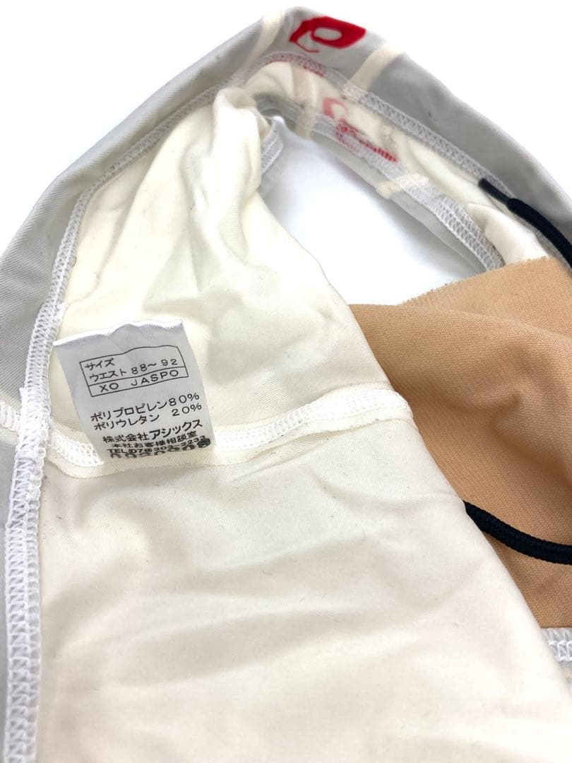 アシックス 競泳水着 ハイドロ P2 サイズ XO ホワイト 旧ロゴ ASICS