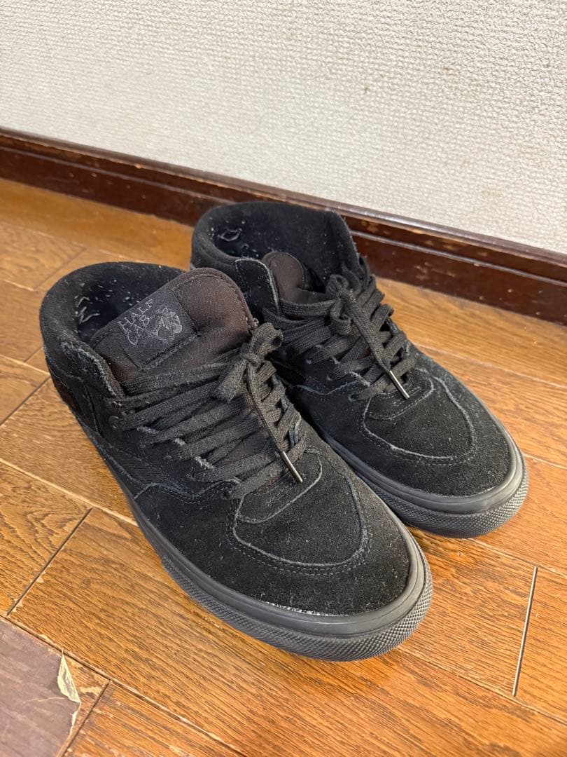 Vans half cab ブラック　サイズ27cm