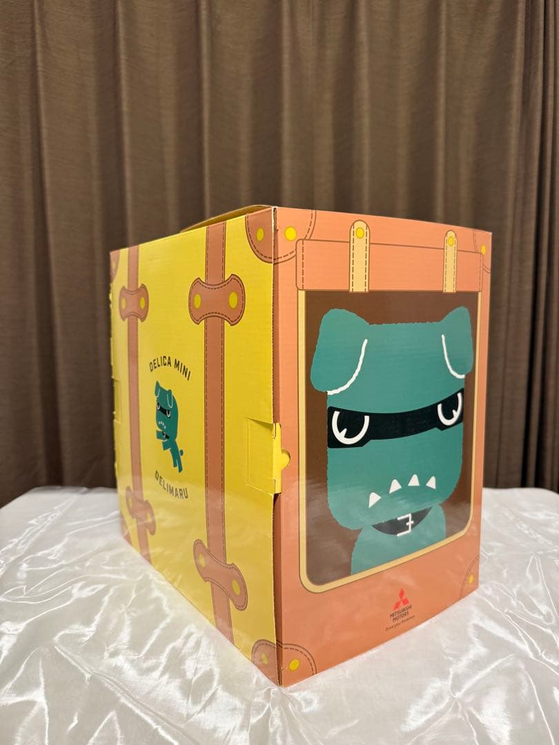 【非売品】三菱デリカミニ購入特典デリ丸。ぬいぐるみ ＆コールマン ランタン