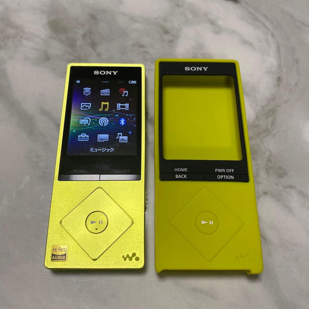 SONY ウォークマン　ライムイエロー