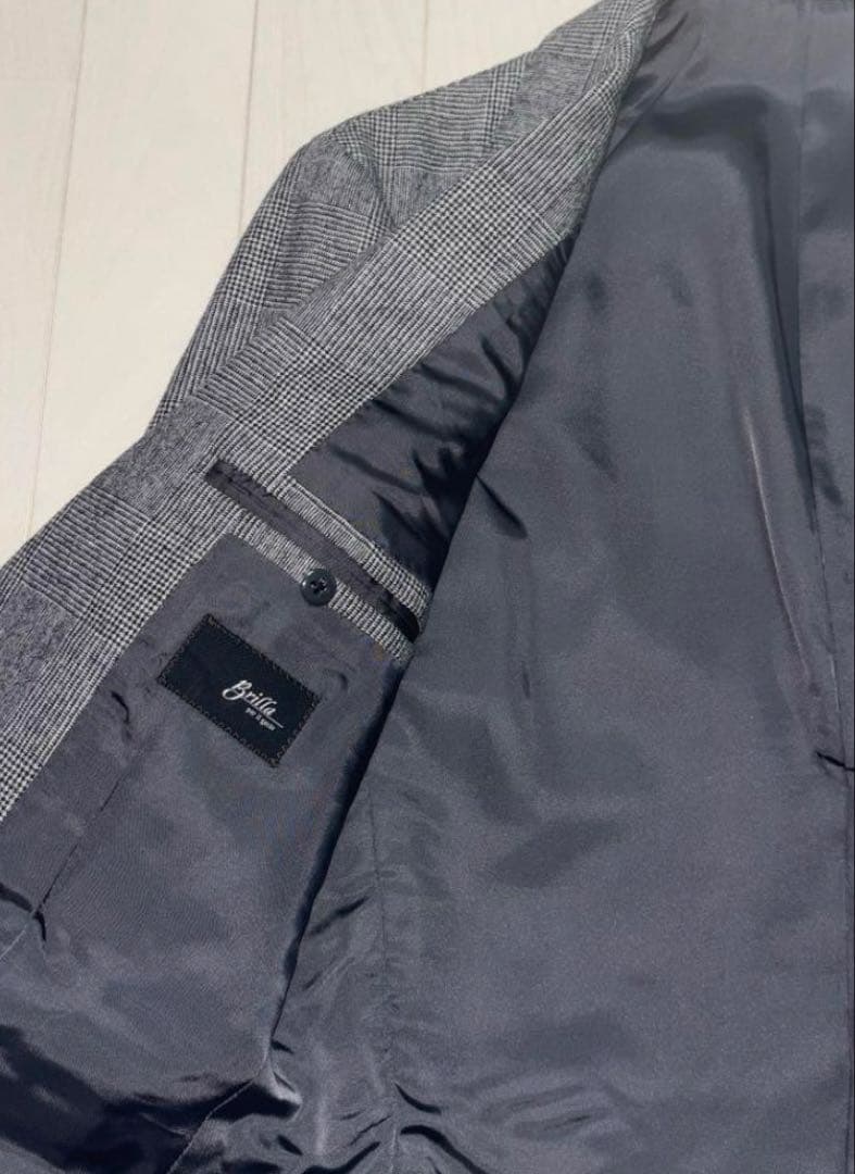 ブリッラペルイルグスト　グレンチェック3ピース