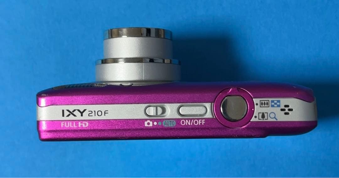Canon　デジタルカメラ　IXY210F ピンク　【動作確認済】
