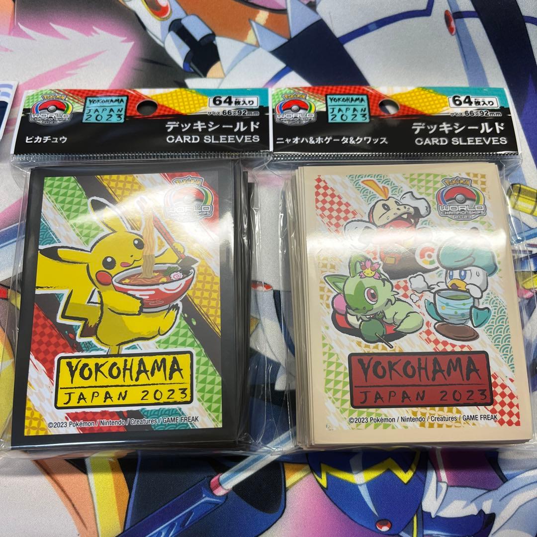 WCS2023 ポケモンワールドチャンピオンシップス 4点セット　ポケモンカード