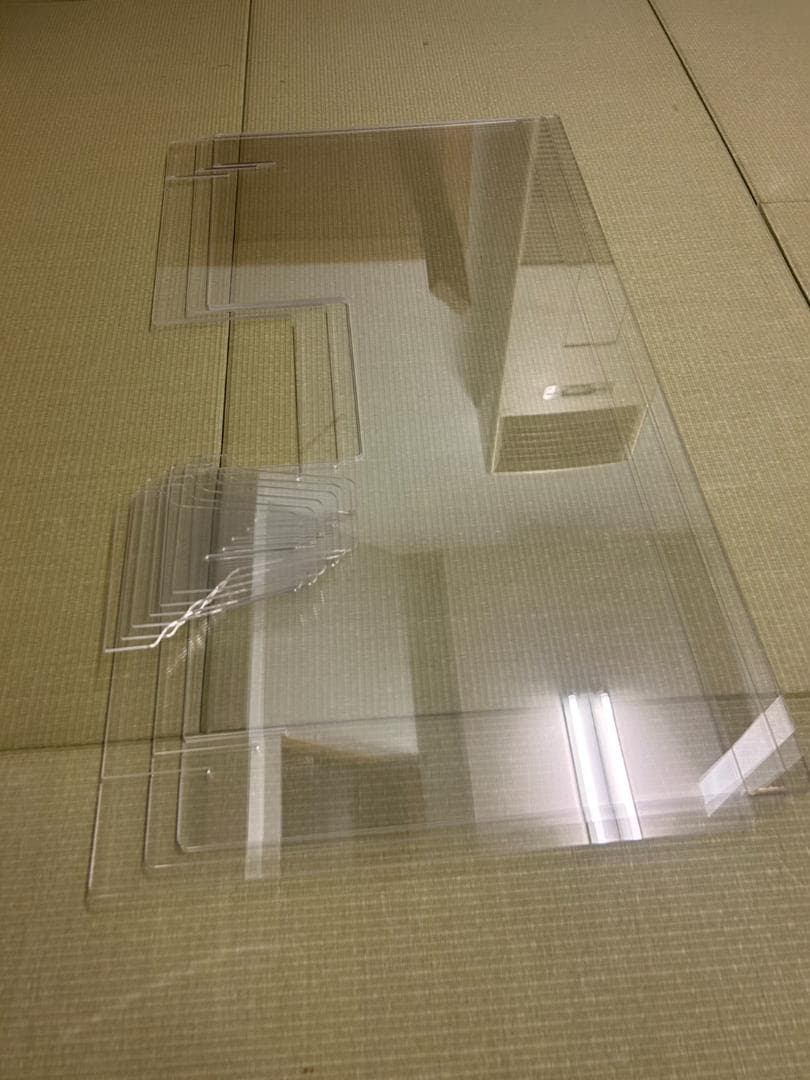 【3セット】飛沫防止パーテーション　W1200×H600×厚み50mm