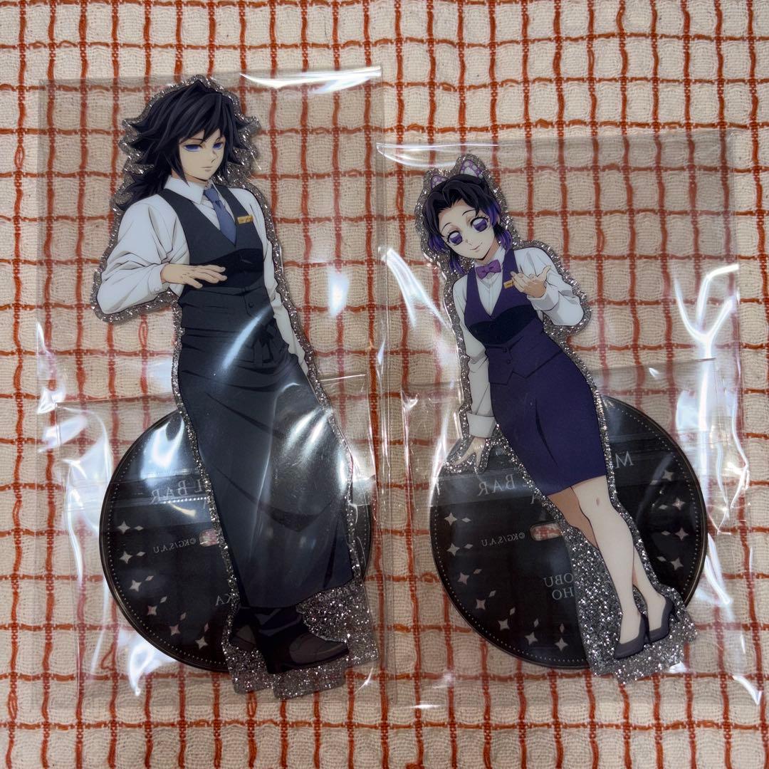 鬼滅の刃 モクテル 両面アクリルスタンド 義勇 しのぶ