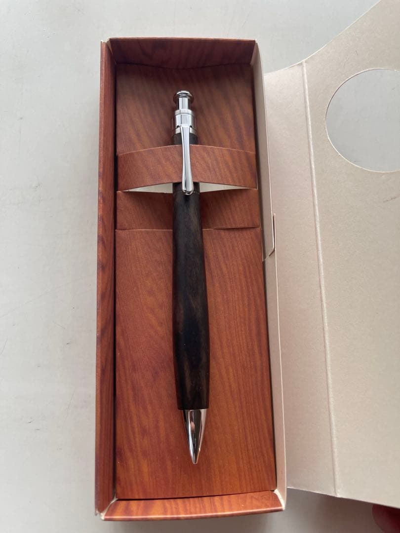 工房楔 黒柿 固定式口金付属