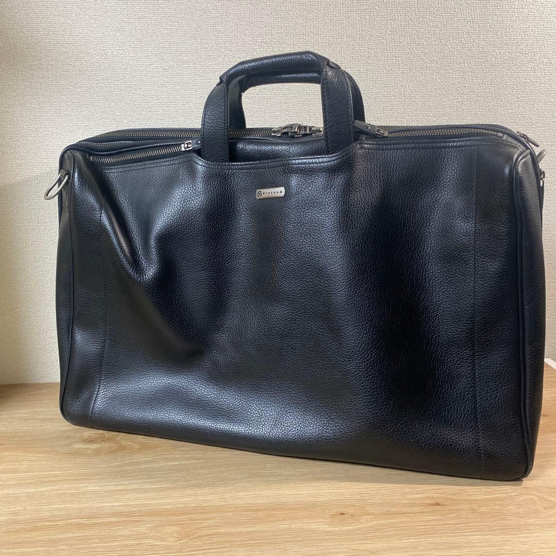 protectA ビジネスバッグ 本革 多機能 ハンドバック ショルダーバッグ