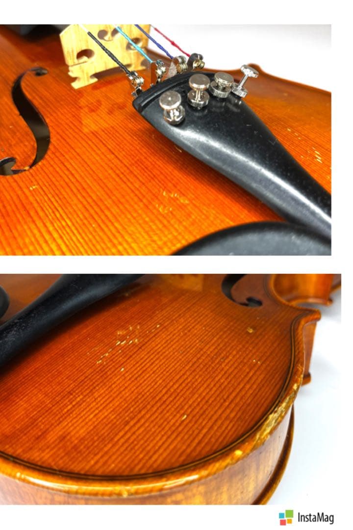 美虎杢⭐️SUZUKIバイオリン No.550 1/2 1983年 付属品セット