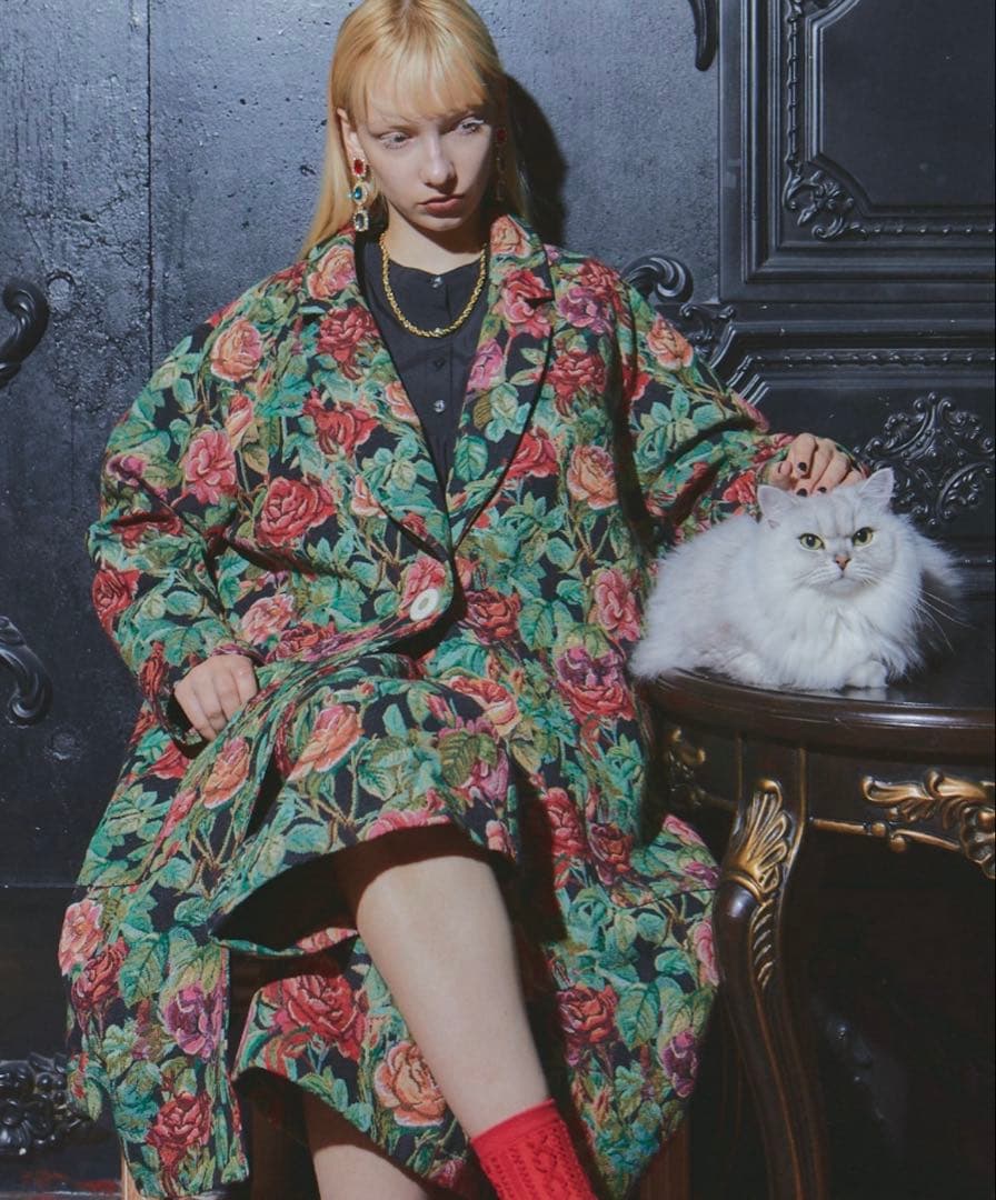 【manana suerte】ゴブランチェスターコート