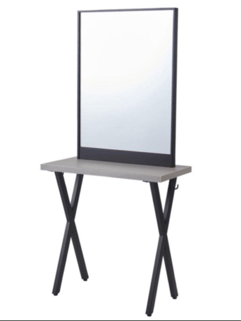 ui 1台 ビューティーガレージ セット面 ドレッサー ミラー 鏡 美容室