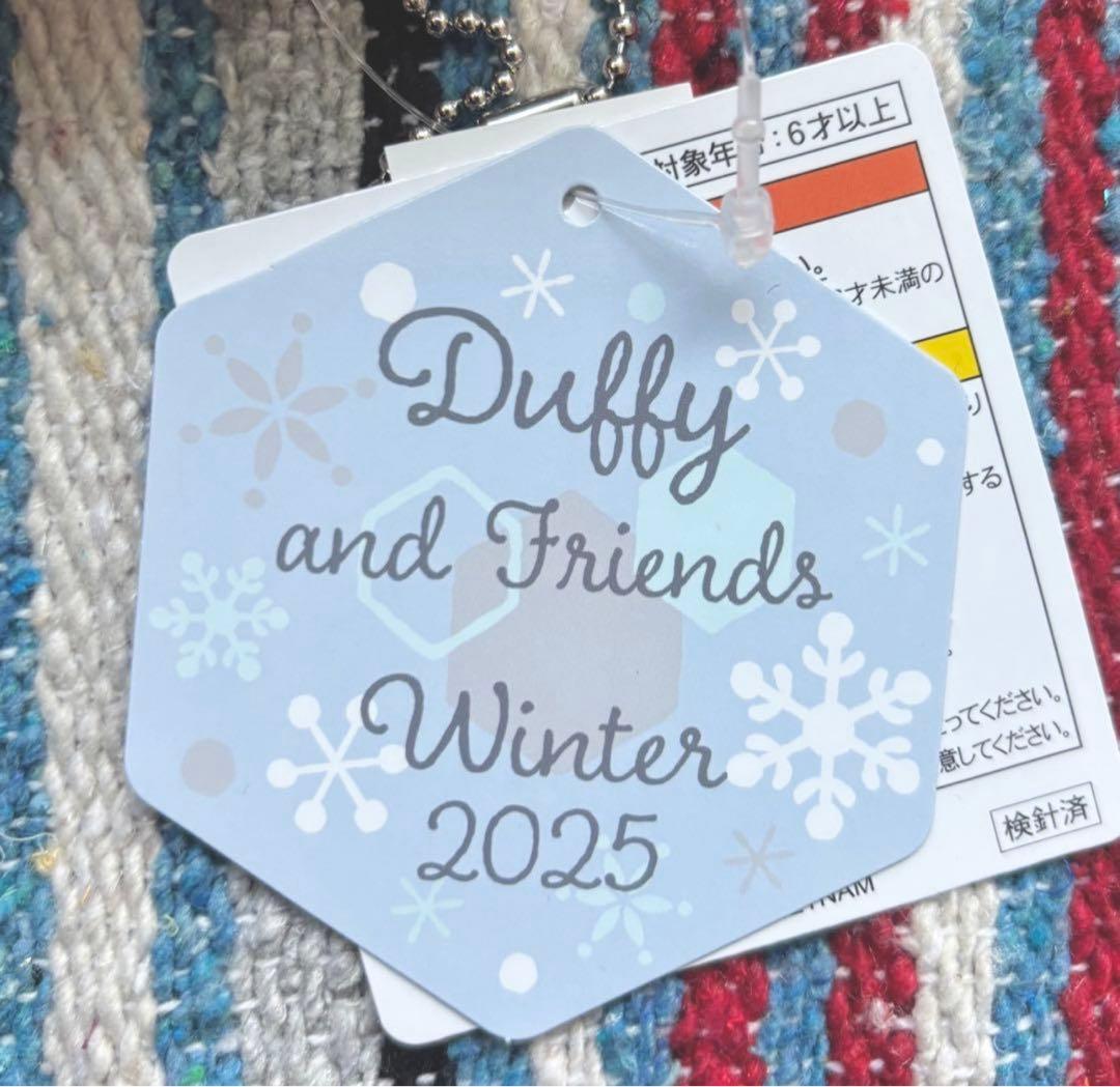 ダッフィー＆フレンズのシークレット・オブ・スノーウィーデイ　雪だるまチャーム4点