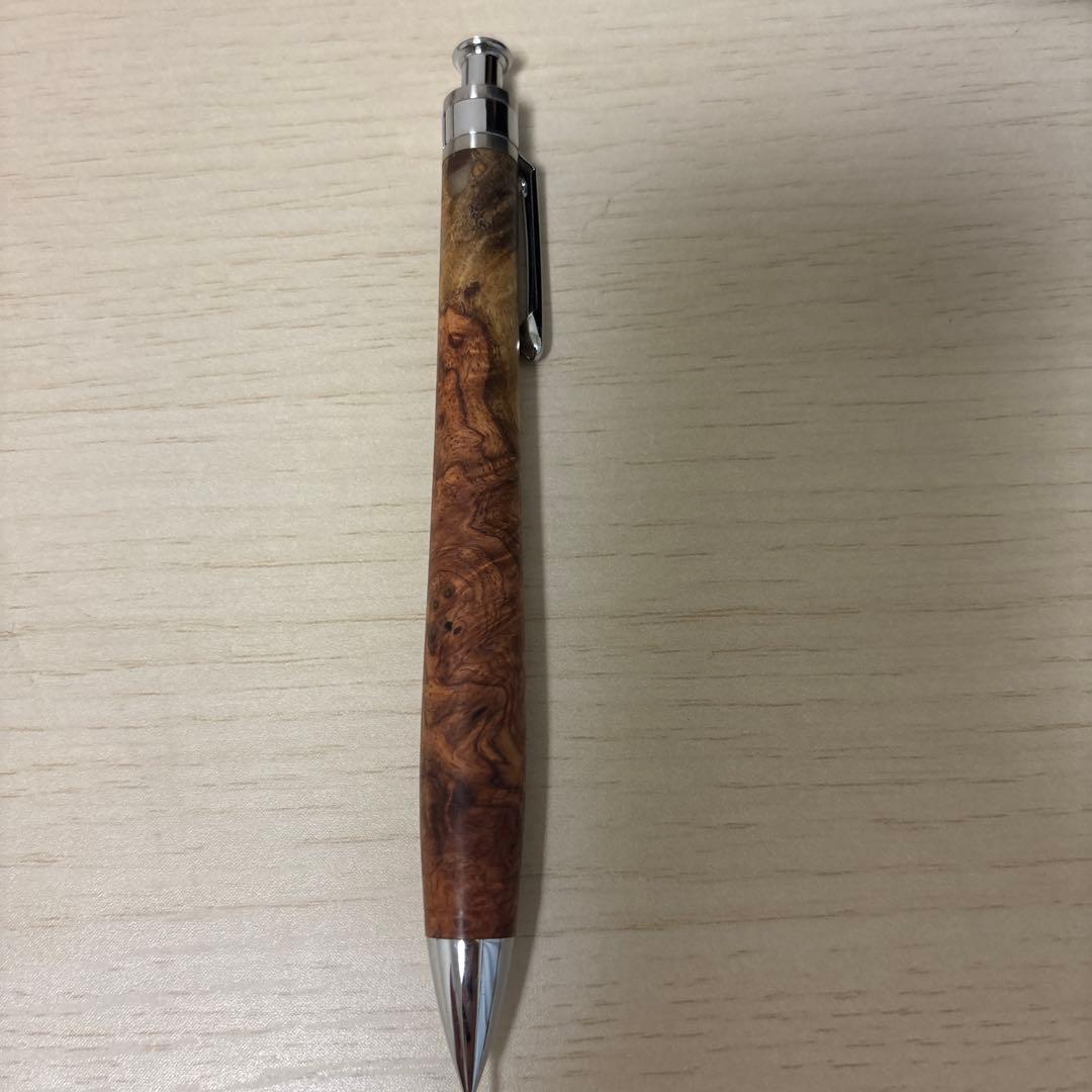 工房楔　花梨紅白　0.5mm シャープペン