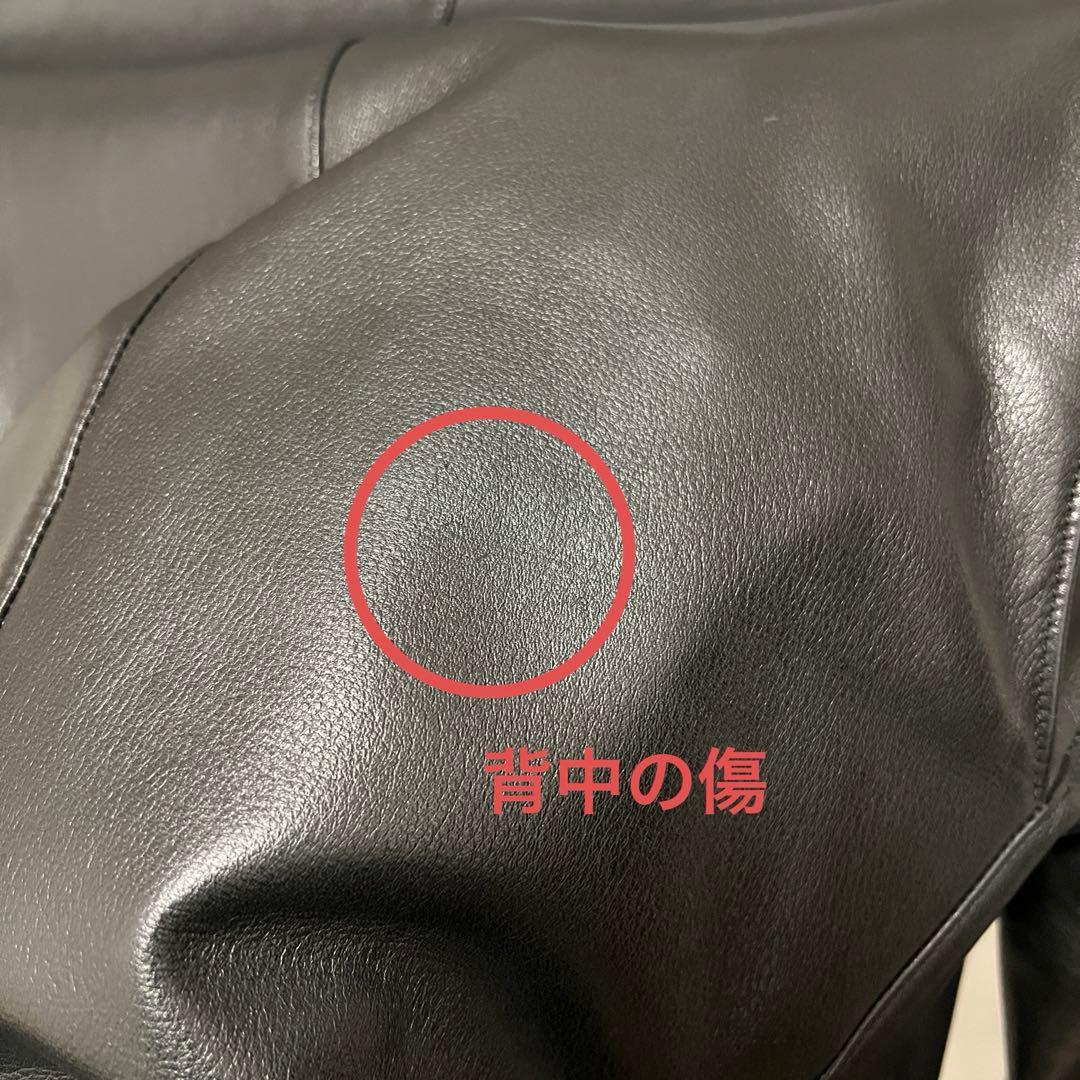 リチウムオム シングルライダース　カウレザー　サイズ46