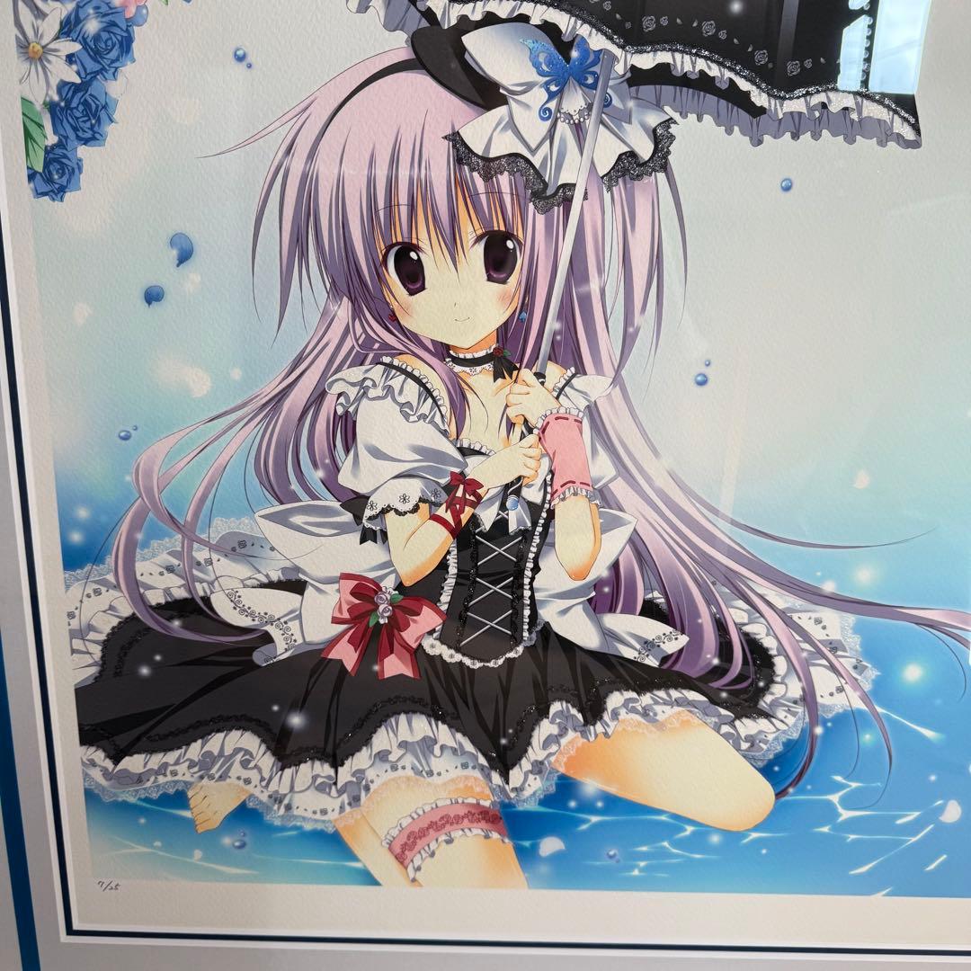 アールビバン 梱枝りこ キャンディどろっぷすDX 版画