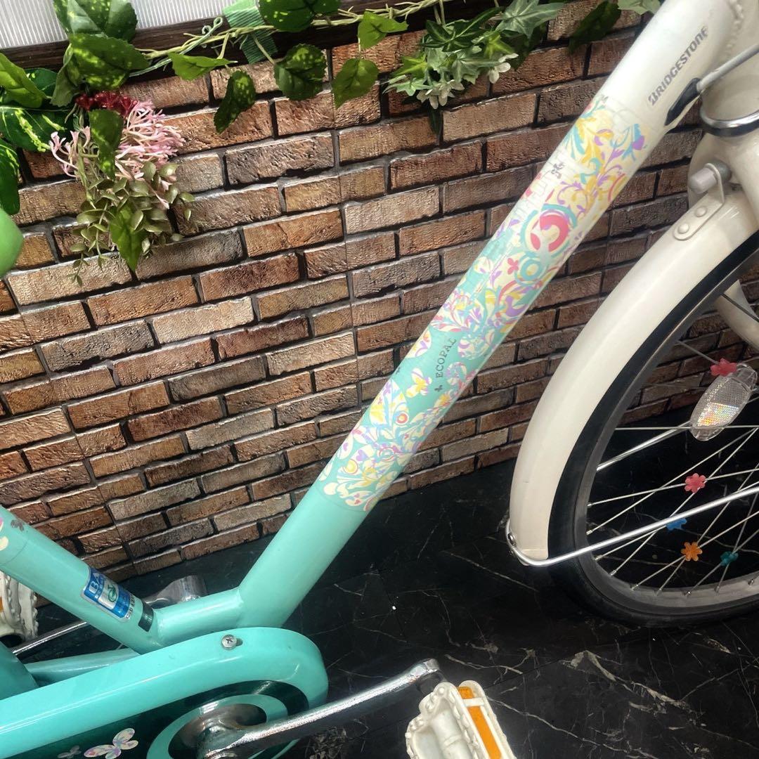 【28】子供車 ブリヂストン ECOPAL グリーン 24インチ