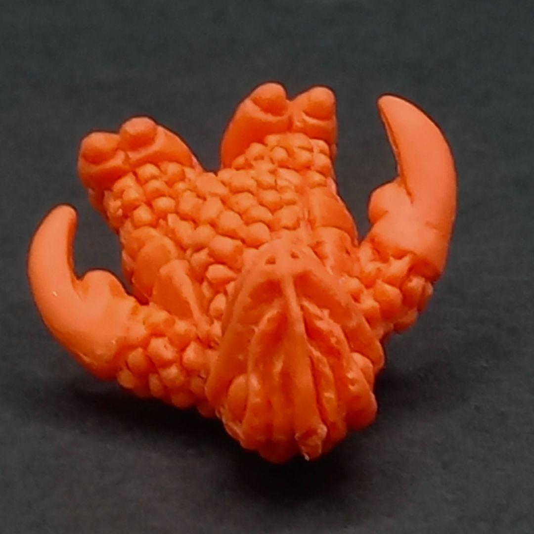 【ツルク星人】橙色　ウルトラ 怪獣 消しゴム 特撮 当時もの