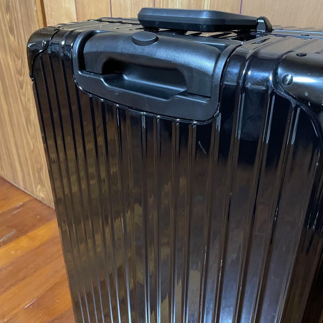 Kroeus スーツケース 74Lフレーム TSAロック 黒 ダイヤル