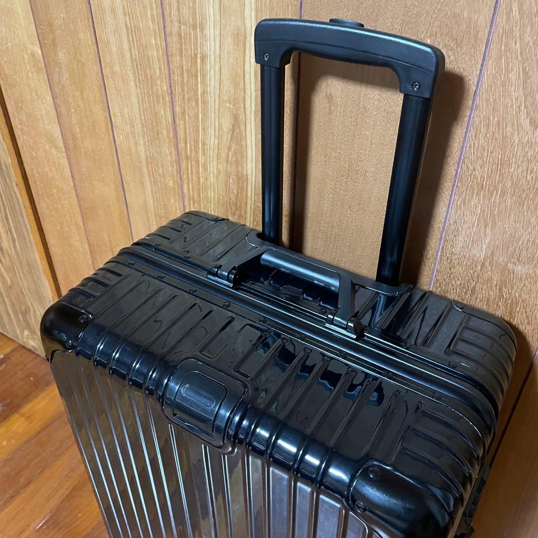 Kroeus スーツケース 74Lフレーム TSAロック 黒 ダイヤル