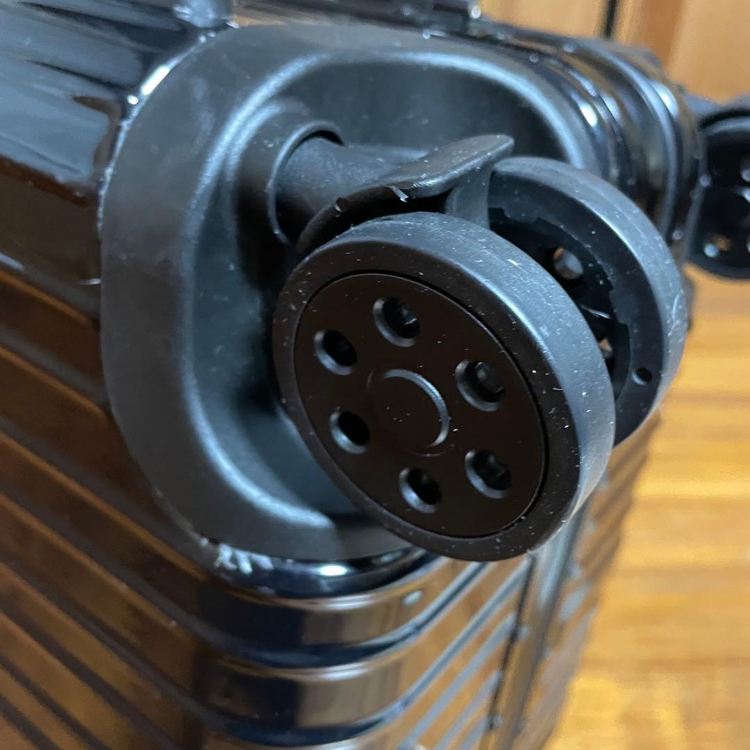 Kroeus スーツケース 74Lフレーム TSAロック 黒 ダイヤル