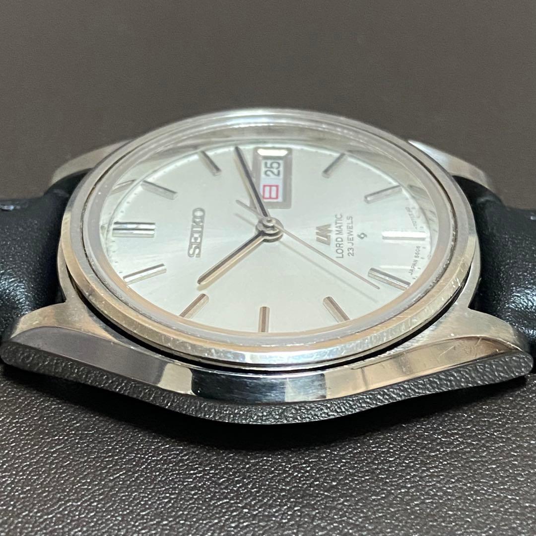 SEIKO ロードマチック LM 56系 新品Sガラス 精度良好 1971.Ju