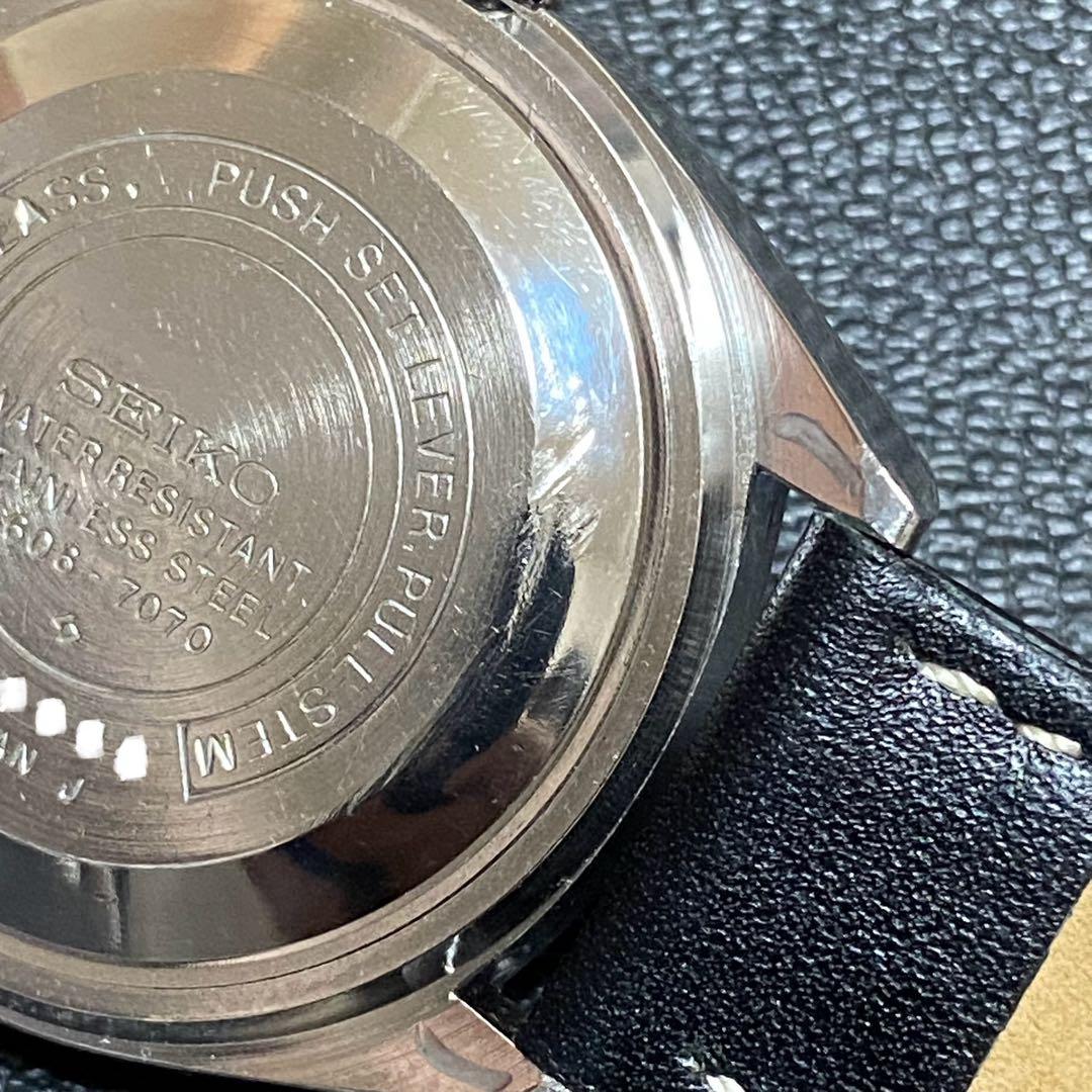 SEIKO ロードマチック LM 56系 新品Sガラス 精度良好 1971.Ju