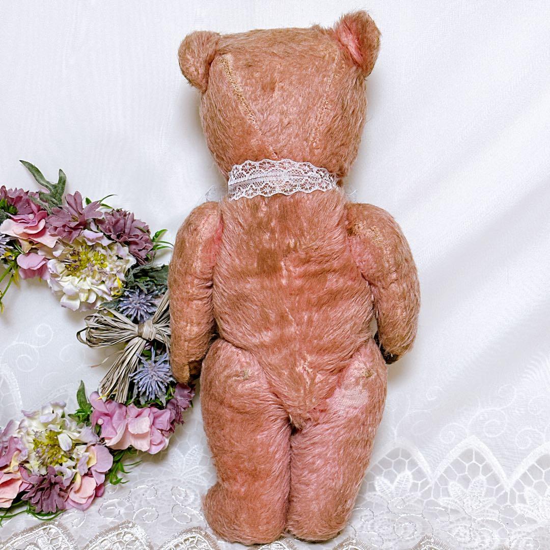 ❤️1950年代❤️しっかりピンクのチルターンベアCHILTERN アンティークベア