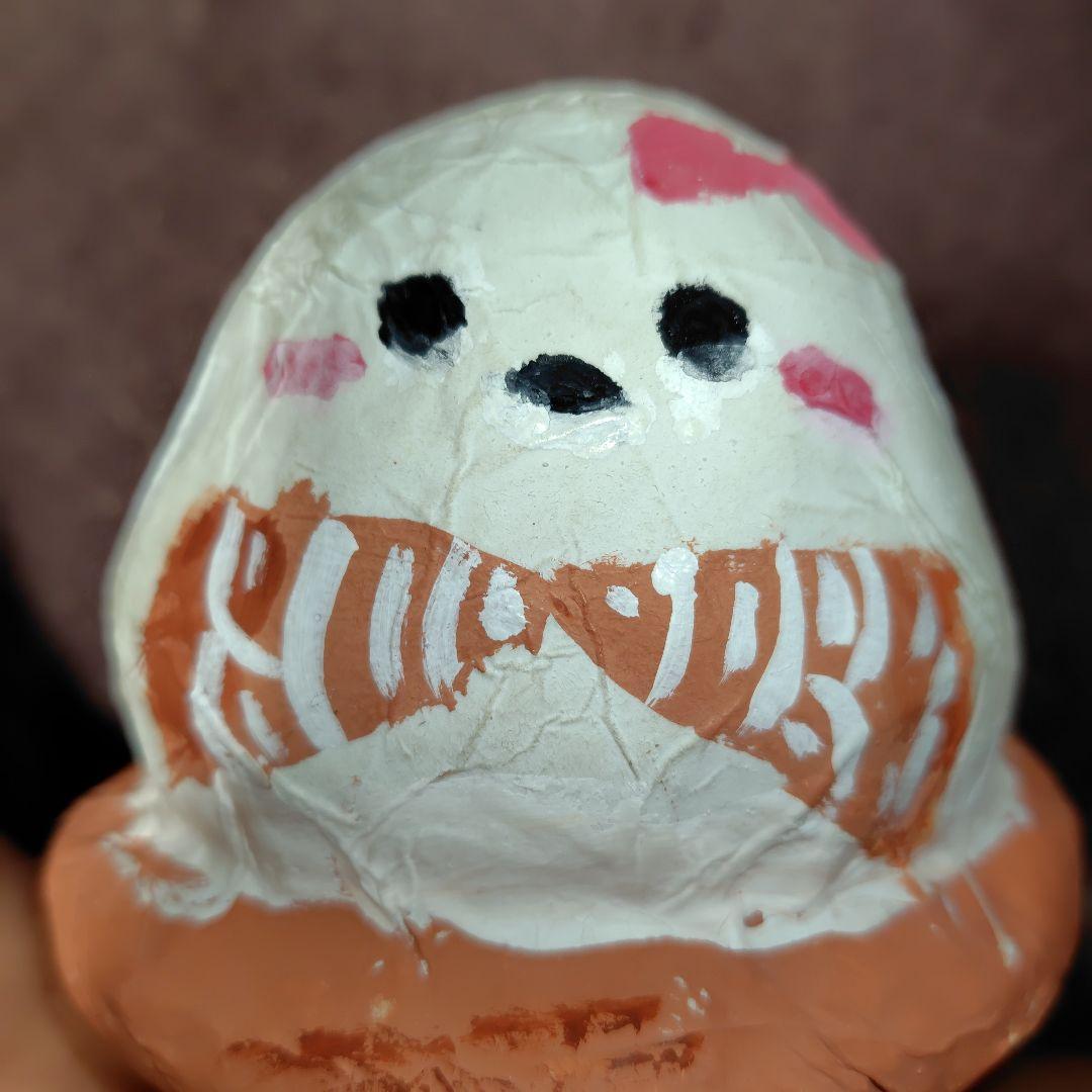 娘が作った張り子人形です。