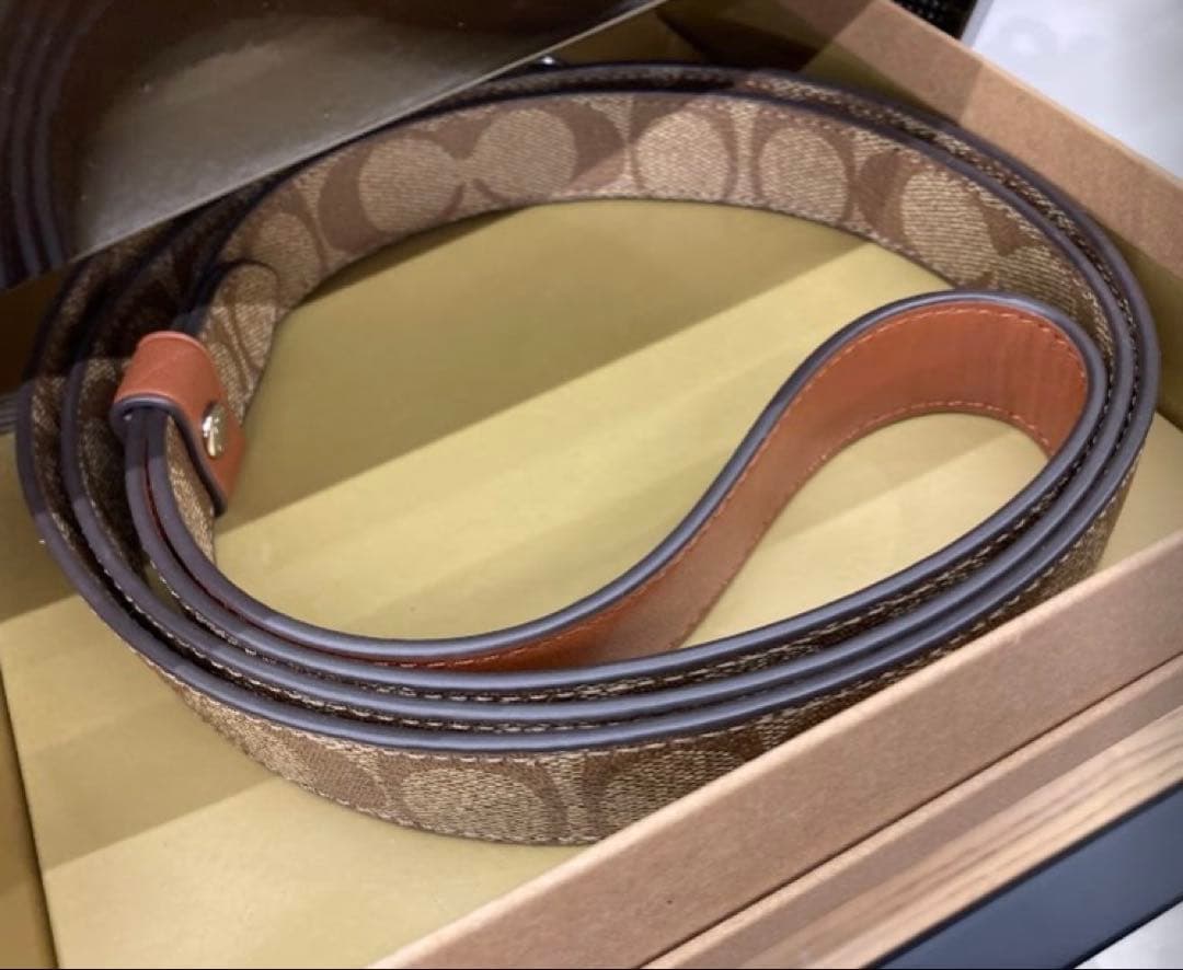 革 ボックス ラージ ペット リーシュ シグネチャー 犬用新品 リード コーチ