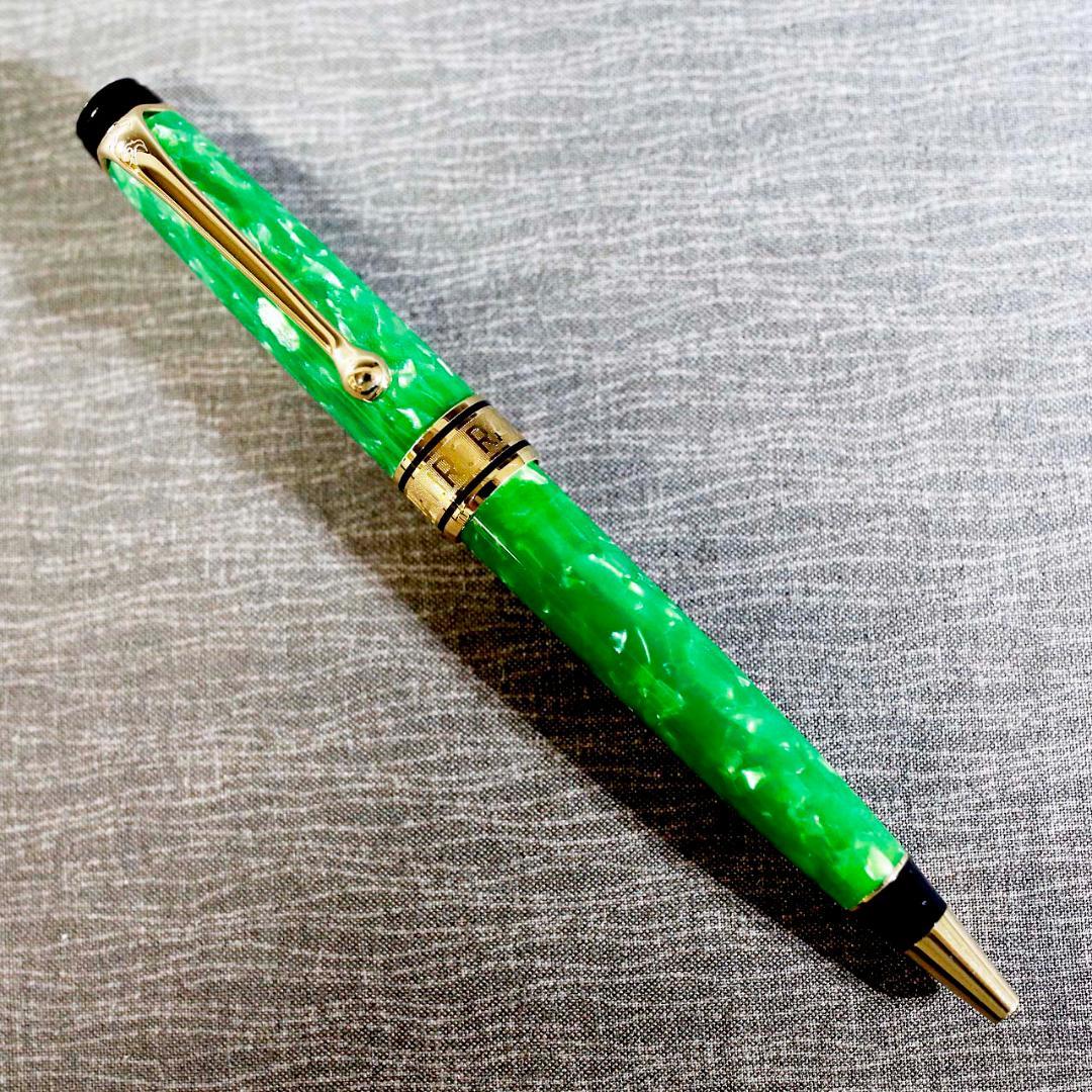 【レア限定品 送料込み】アウロラ ボールペン プリマベーラ グリーン