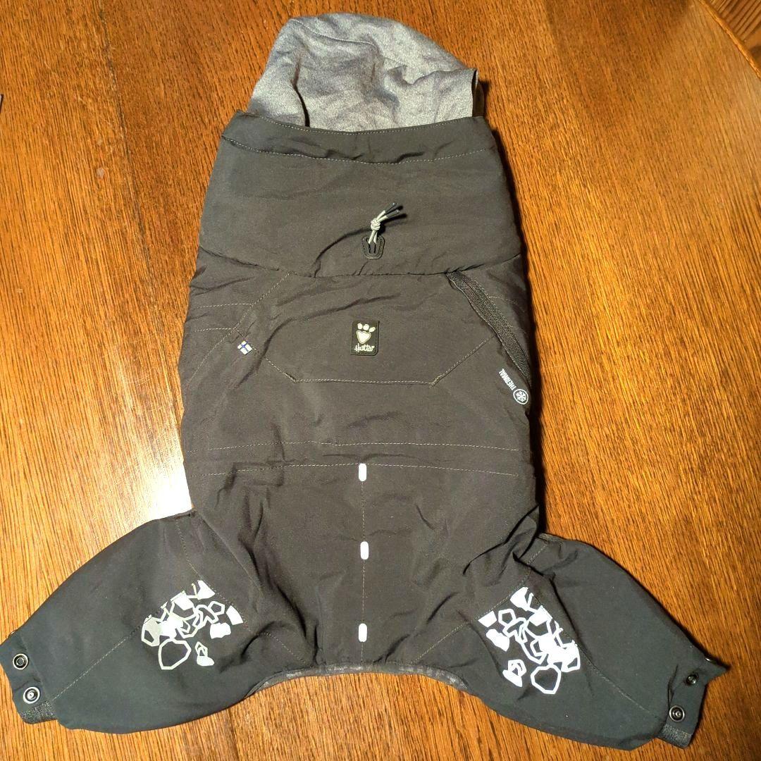 Hurtta エクストリームオーバーオール 犬用防寒オーバーオール グレイ30М