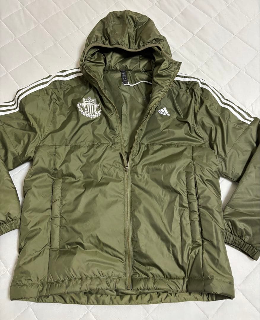 【新品】松本山雅FC × adidas フード付きジャケット メンズO