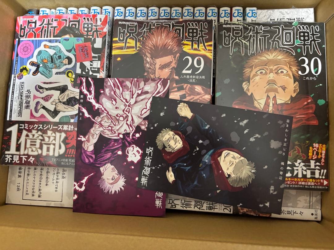呪術廻戦 全巻セット 1〜30巻 特典付き