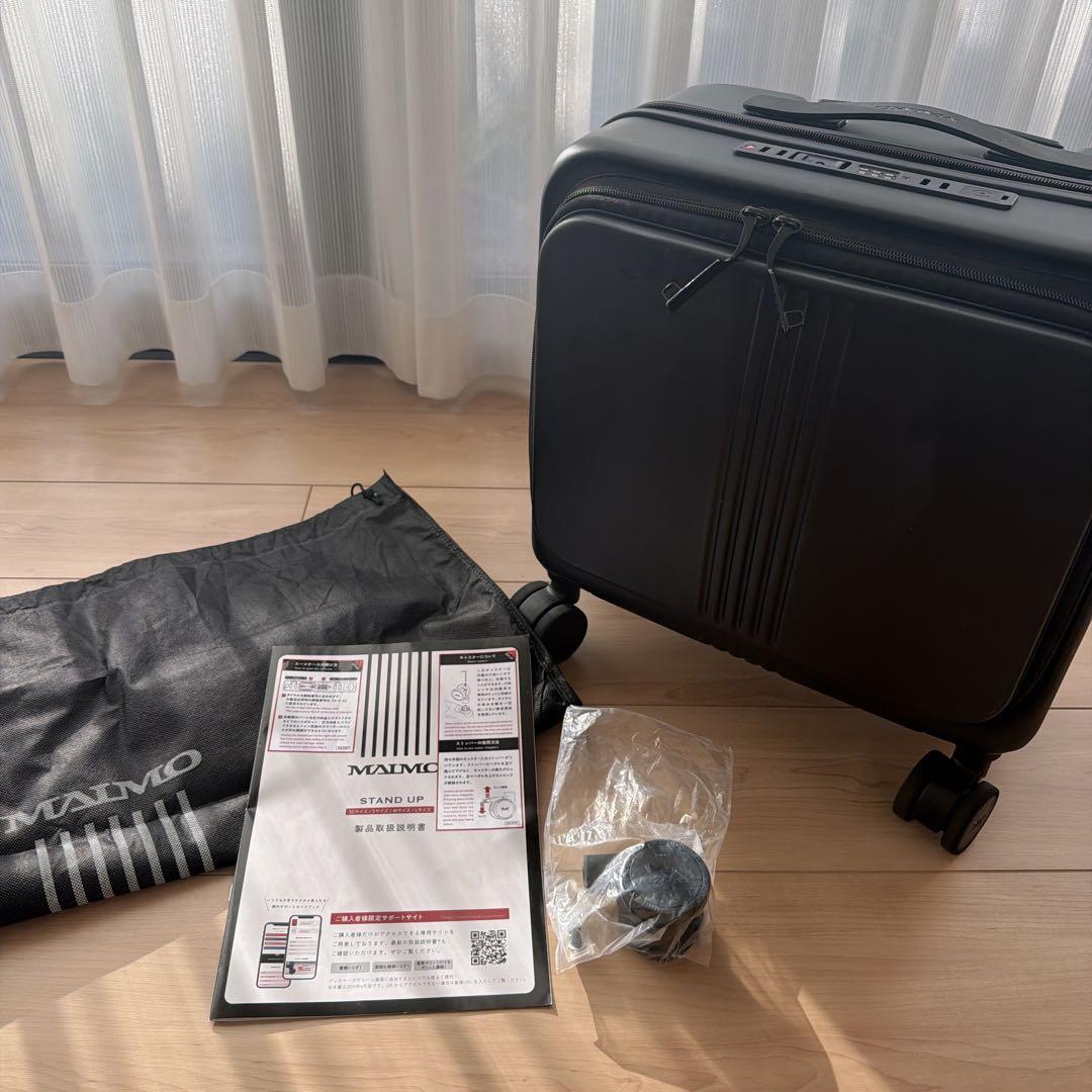 MAIMO ブラック キャリーケース 機内持ち込みサイズ
