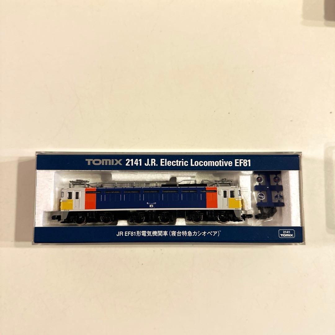 TOMIX Ｎゲージ 寝台特急カシオペア基本セットとJR EF81形電気機関車