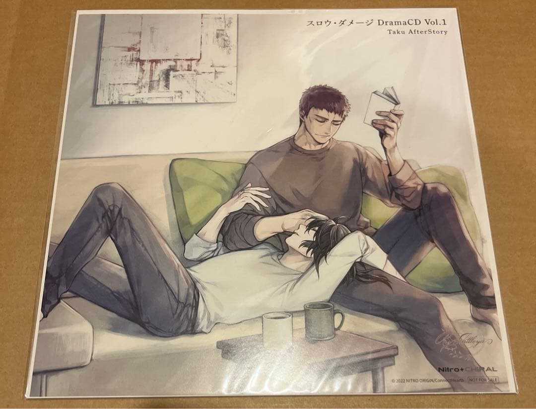 最安値⭐︎ スロウダメージ タク トワ ドラマCD 特典 メガジャケ カード