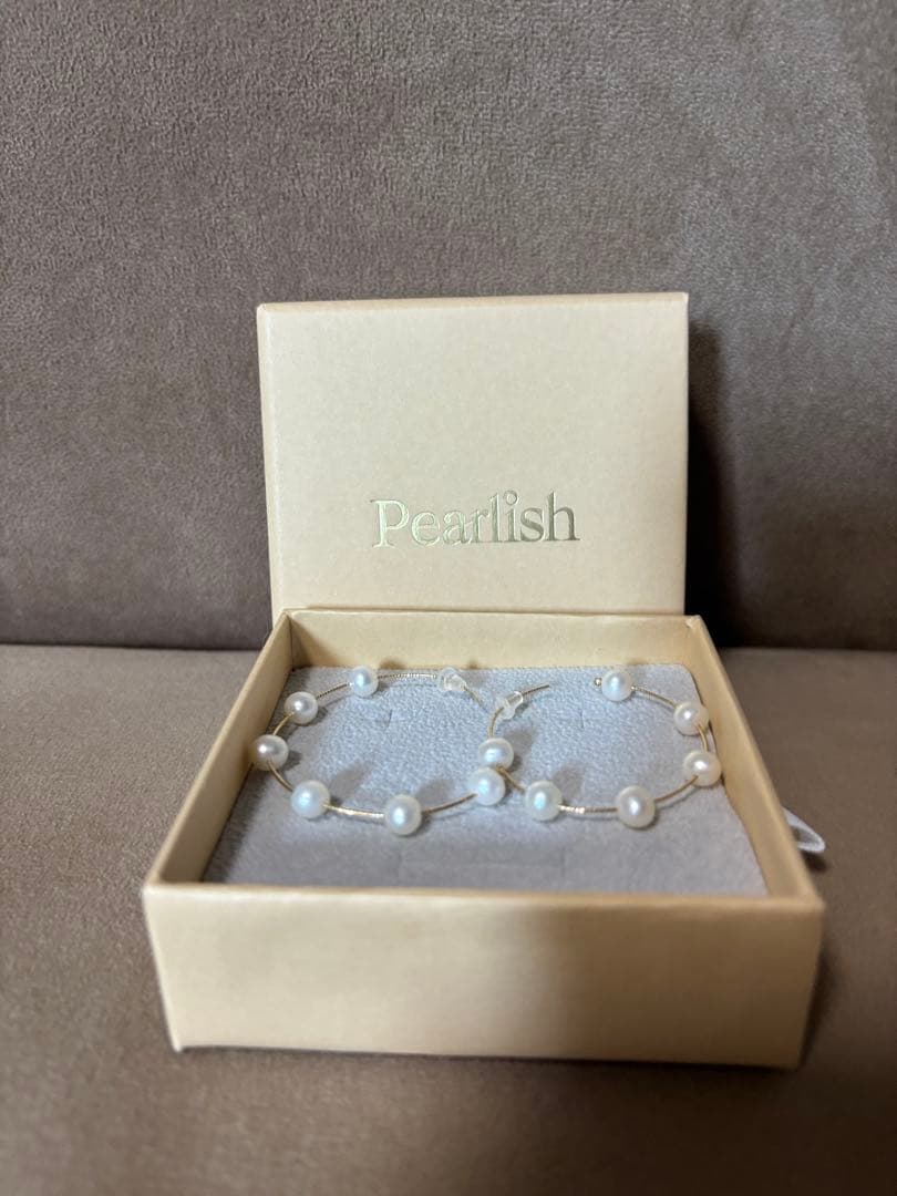 rezi703⭐️Pearlish Dot Pearl Hoopピアス