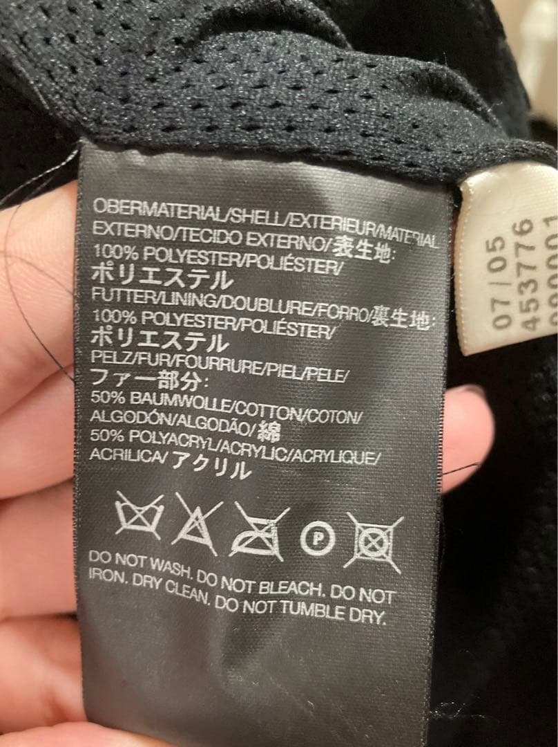 ワイスリー Y-3 3ストライプ ジャージ ライダースコート メンズ ファー付き