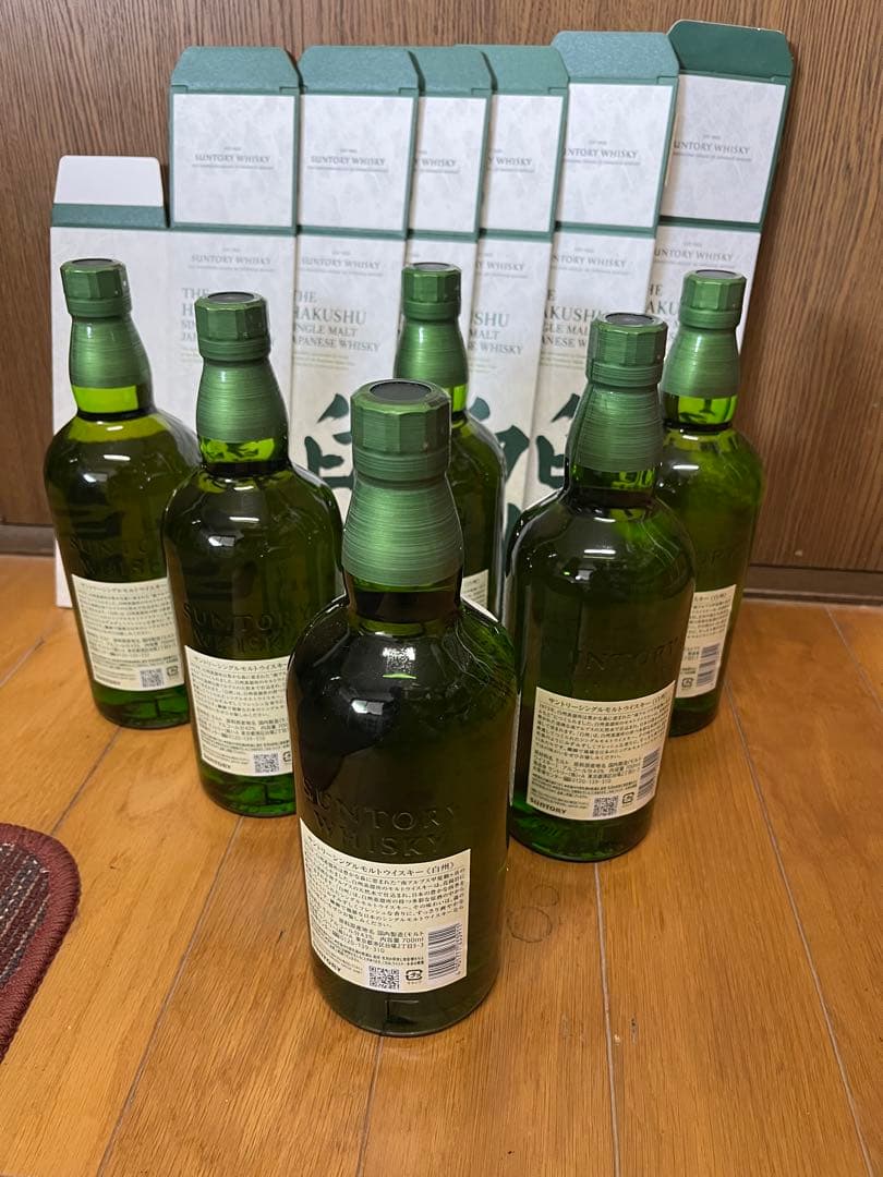 サントリー白州NV 700㍉　6本箱付