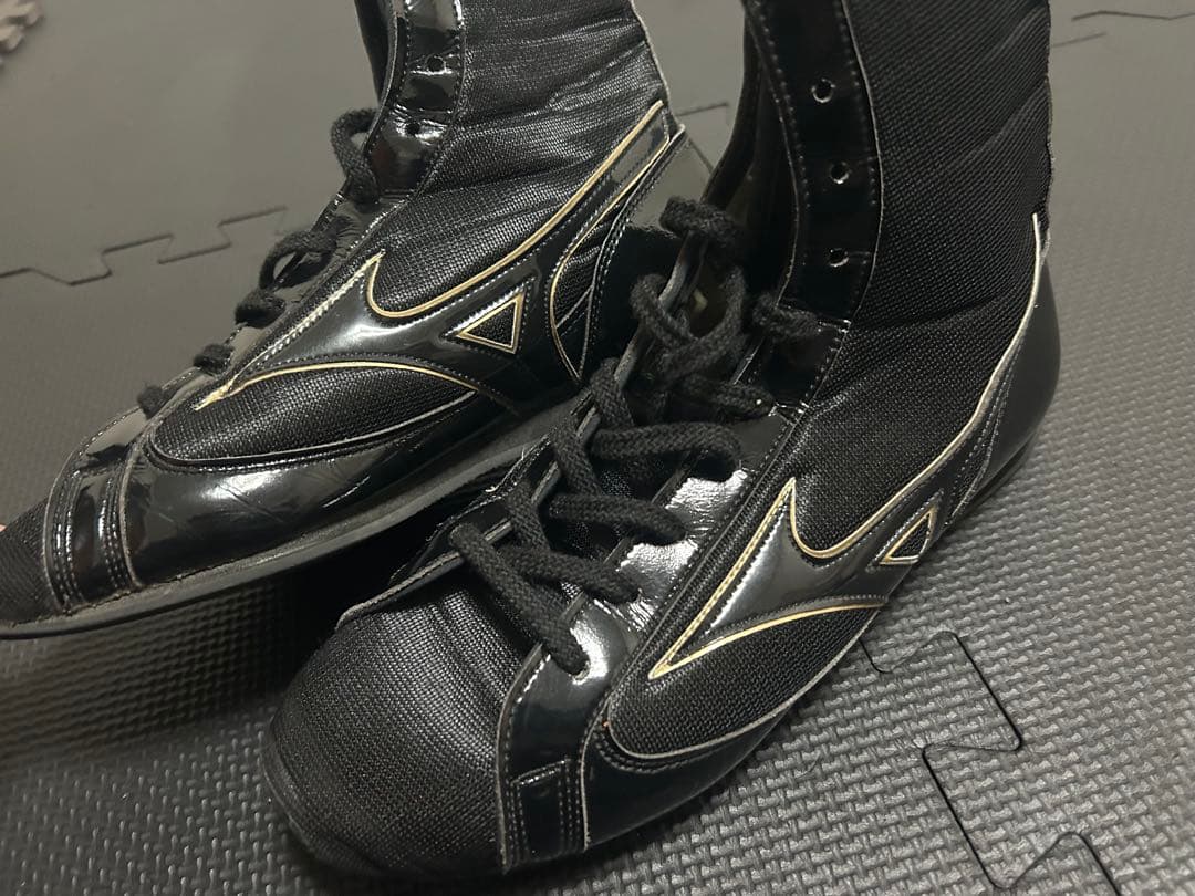 ボクシングシューズ ミズノ ブラック 最新モデル