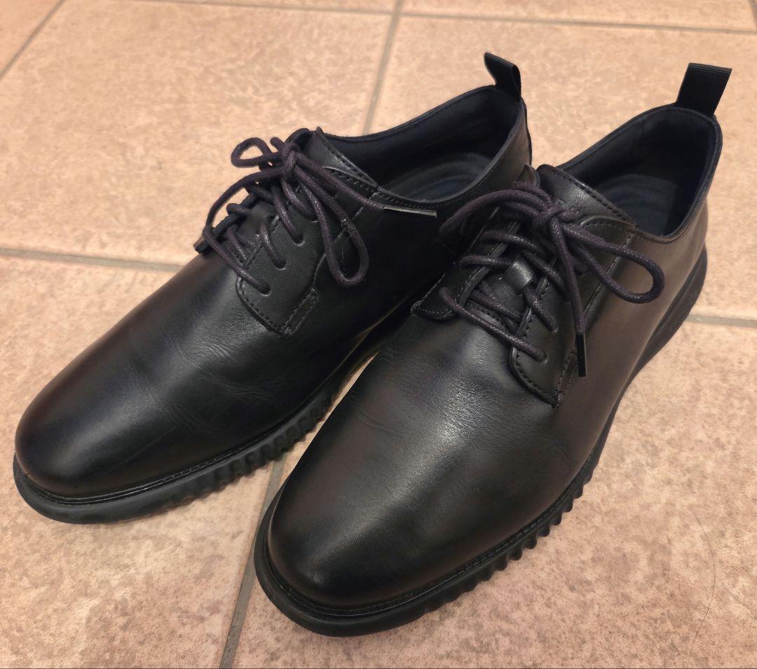 [極美品]COLE HAAN ゼログランド プレーントゥシューズ 9w