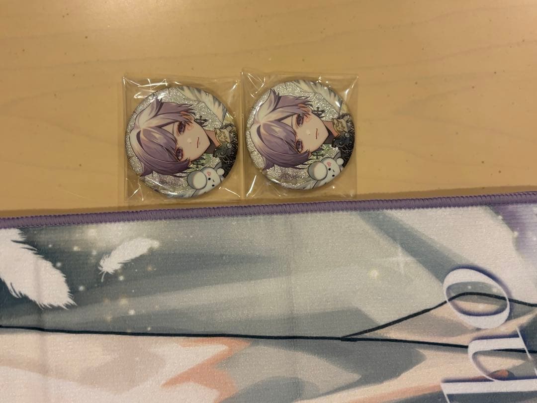 いれいす 初兎 受注生産 限定品 タオル 缶バッジ2個セット