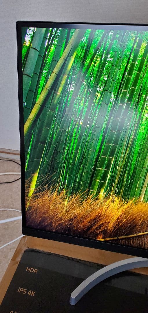 LG 27UL600-W 4K60hz 27インチベゼルレスモニター